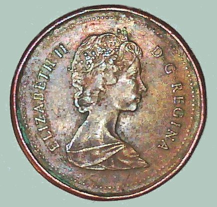 1986-Canadian-Penny--Planchet?-Error-Now-With-Photos